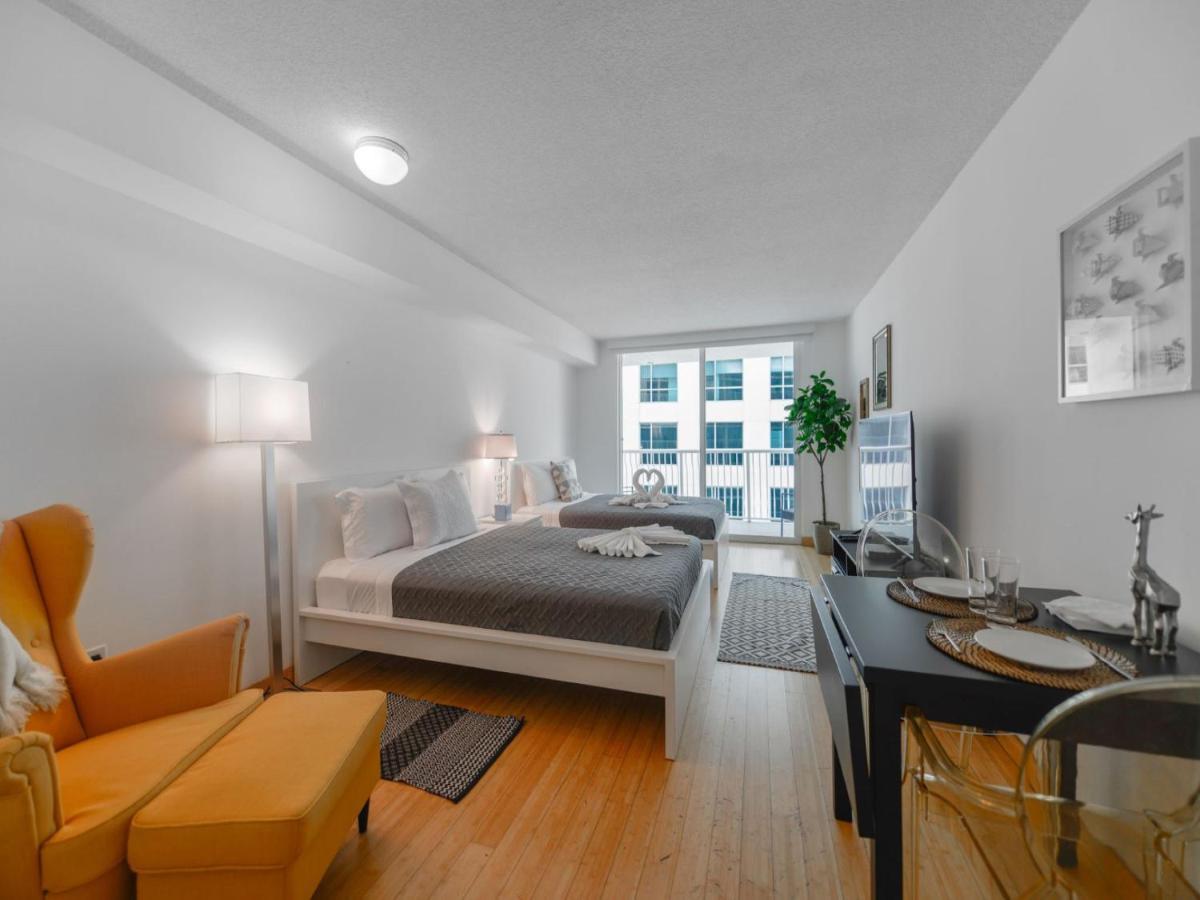 Cozy And Bohemian Studio In Brickell Miami Eksteriør billede